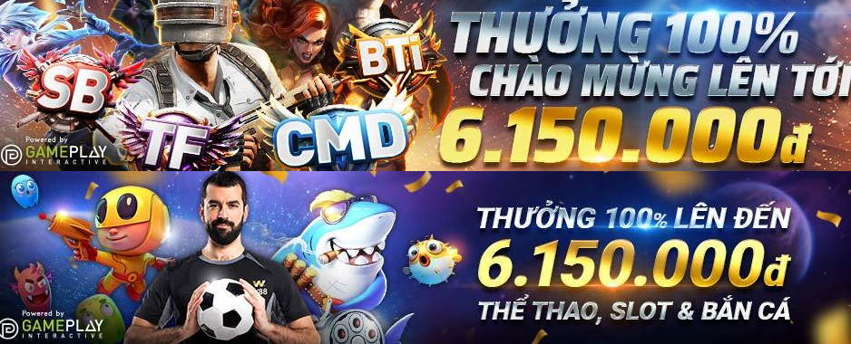 Khuyến mãi chào mừng w88 Khuyến mãi chào mừng w88